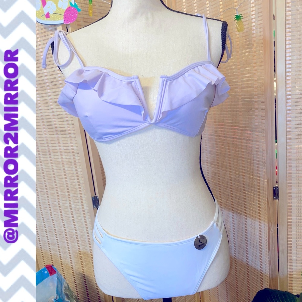 NWOT Forever 21 Bikini top XL Botom Large